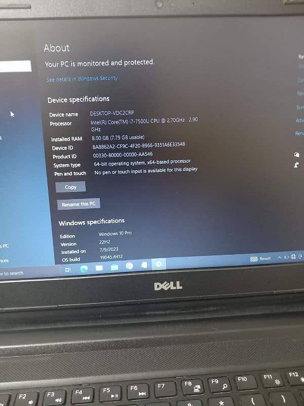 Core i7 7th gen dell laptop for sale 4