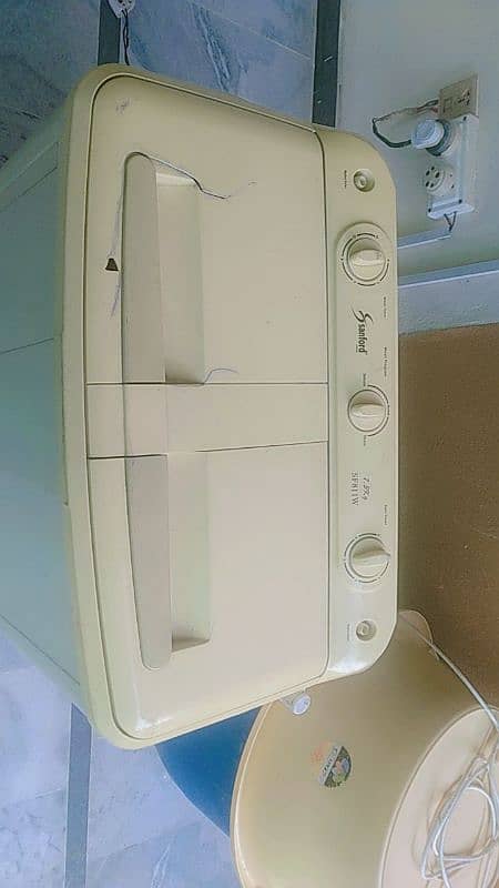 Used washer $ dryer in good condition everything is going well 1