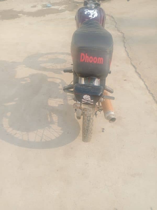 Dhoom bike 2012 model Pindi number decoments complete orignal tapy hai 2