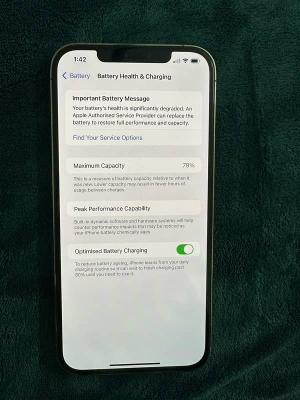 Iphone 12 Pro Max 128gb PTA Approved 8