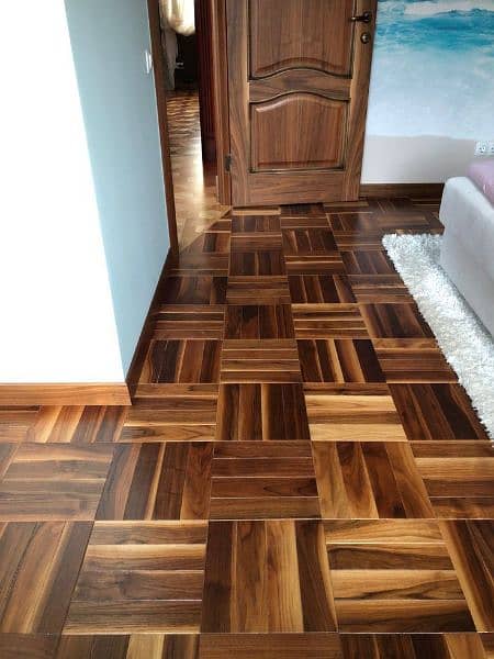 Wooden flooring mat/Wallpaper/Ceiling Cntct WhatsApp 03009874271 8