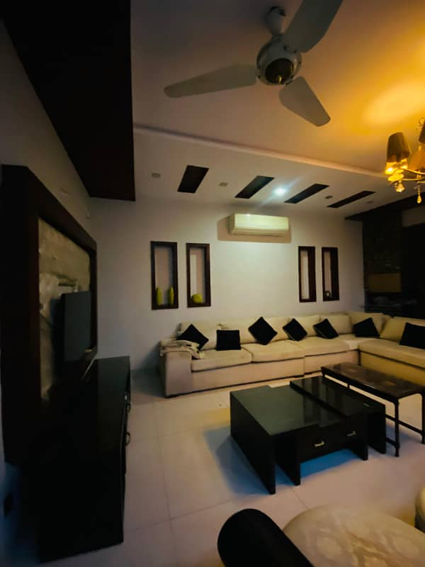 13 Marla Fully furnished lower portion available for rent in Punjab coop housing society 3