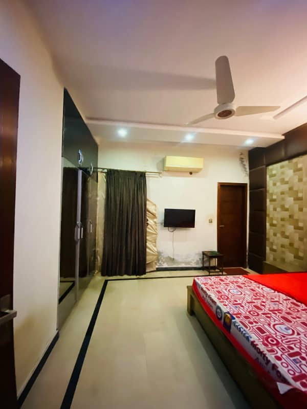 13 Marla Fully furnished lower portion available for rent in Punjab coop housing society 10