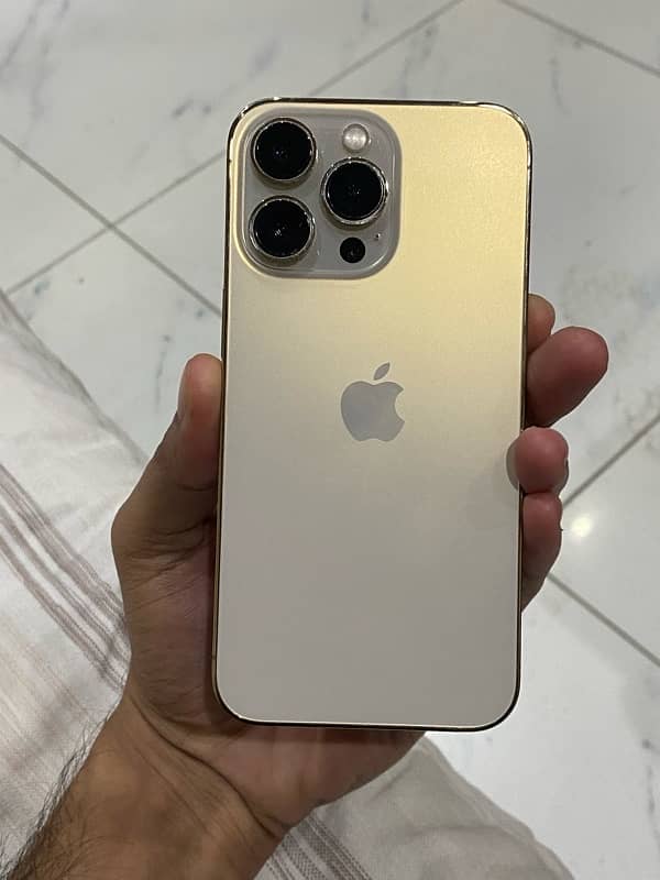 Iphone 13 Pro JV Gold  | 256gb 89% health| Sim time available 1