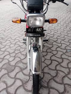 Honda CD 70 2022 model lush condition