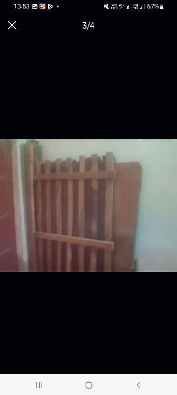 only double bed shesham wood  solta wood. 3