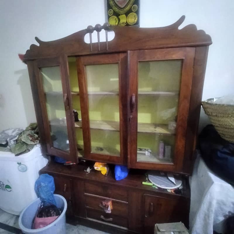 showcase for sale, almirah for utensils 0