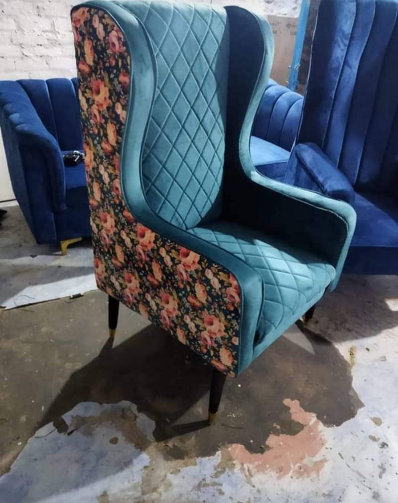 coffee chairs/bedroom chairs/room/flower shape chair/pair of chairs 6