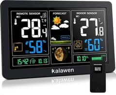 Kalawen Weather Station with Sensor Indoor Outdoor