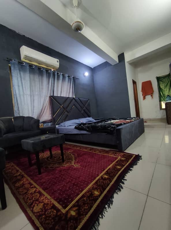 Monthly basis 1bed studio apartment for rent available 1