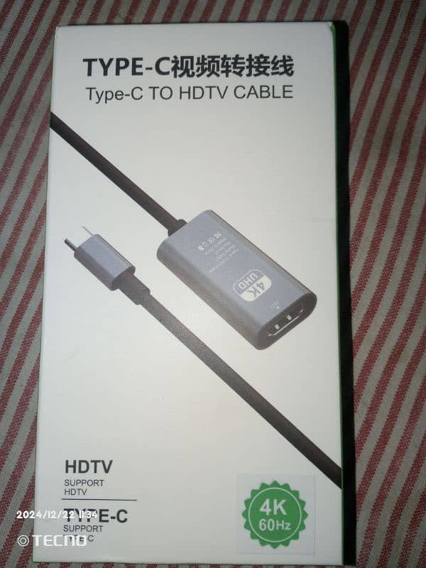 HDMI to C-Type cable for projector to mobile 2