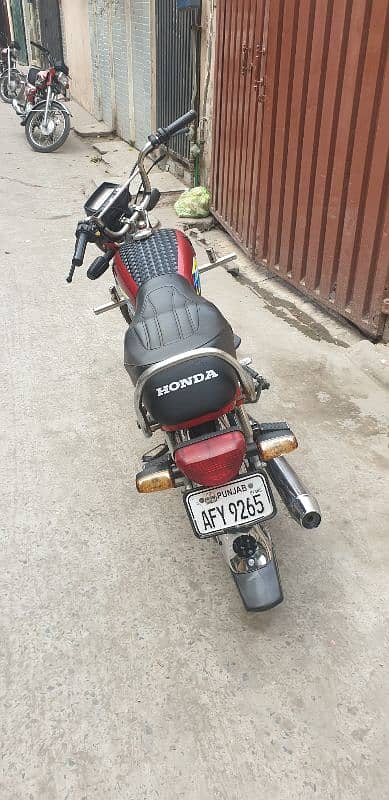 honda cd 70 2021 total geniune bike 8