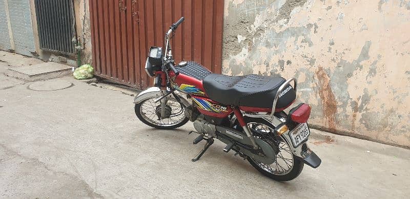 honda cd 70 2021 total geniune bike 9