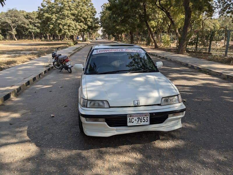 Honda Civic Prosmetic 1992 sunroof Power window Power steering 1