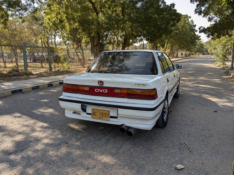 Honda Civic Prosmetic 1992 sunroof Power window Power steering 5