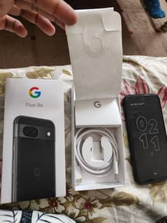 Google pixel 8a Complete Box