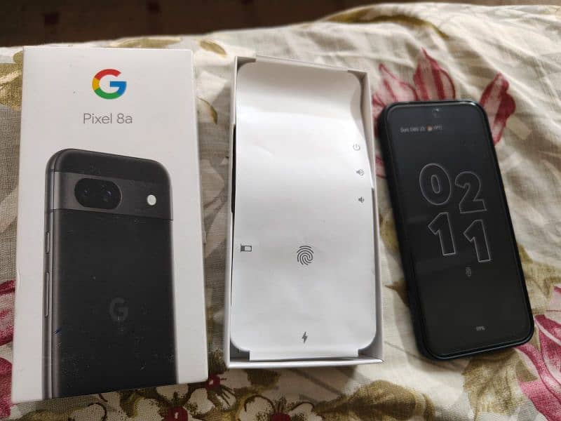 Google pixel 8a Complete Box 4