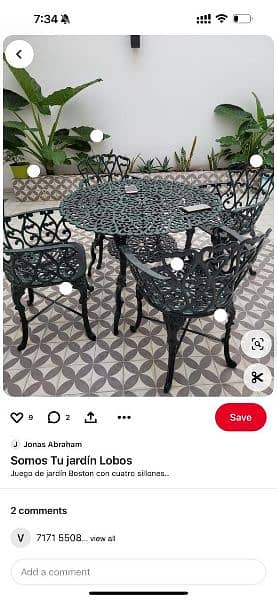 out door chairs with dining table 1