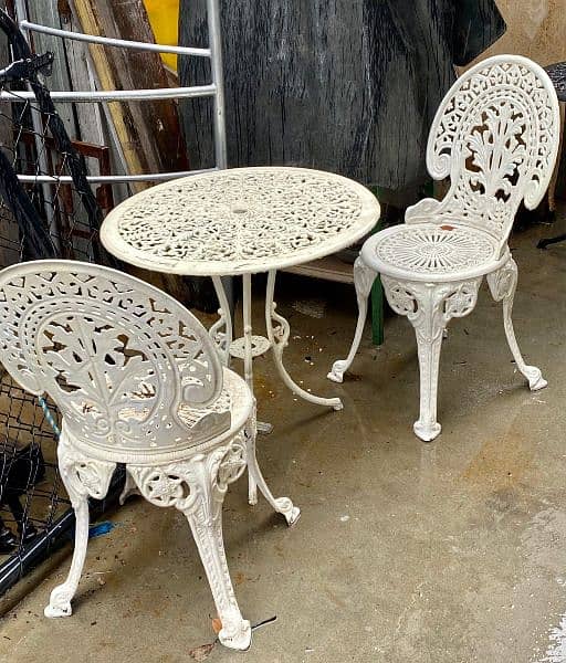 out door chairs with dining table 2