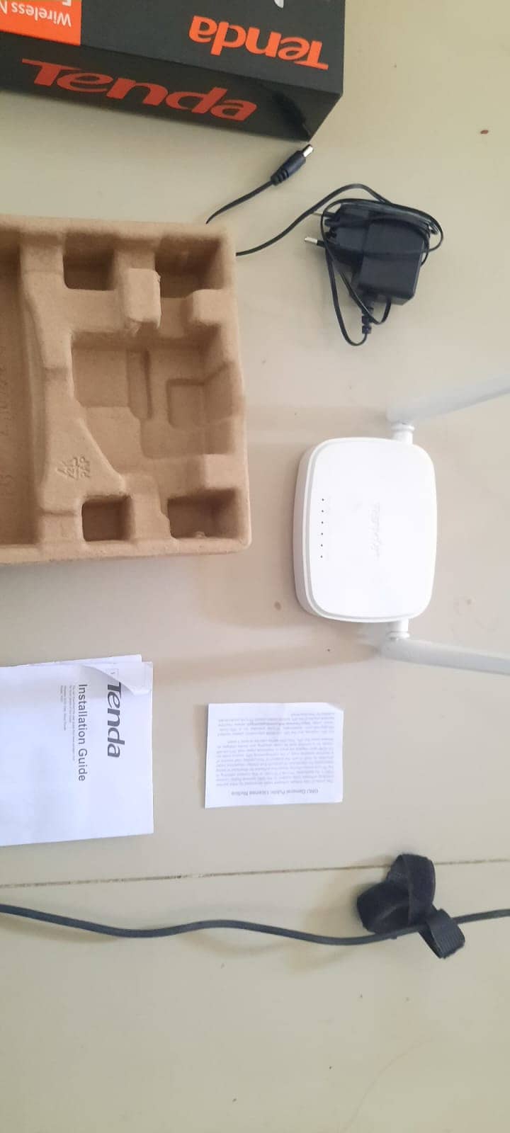 Tenda Router Two Antenna Available New 6