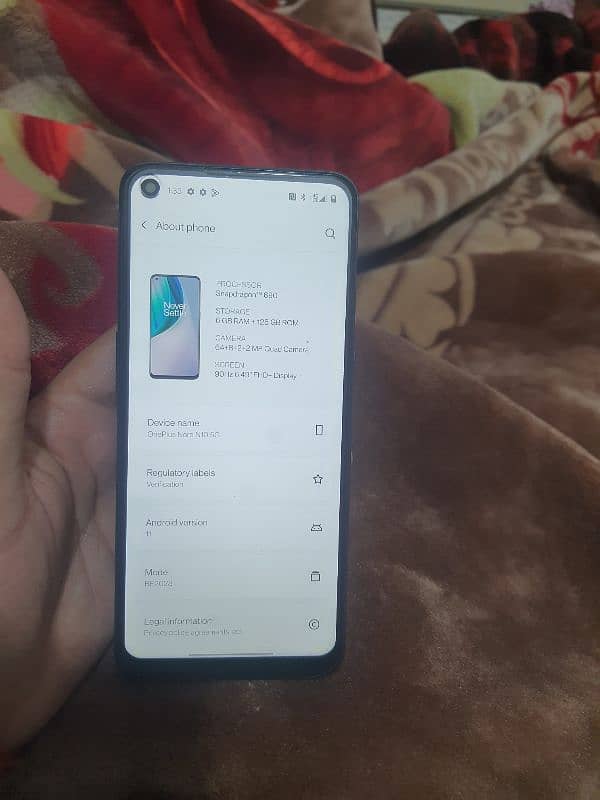 oneplus Nord N10 5g 6/128 urgent sale 0