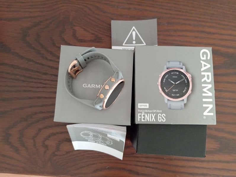 Brand New Garmin Fenix S6 Sapphire,GPS Smart Watch 8