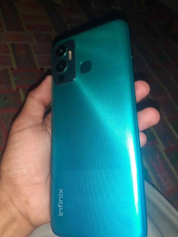 Infinix hot 12 play 4/64 condition all ok blue color pta approved 7