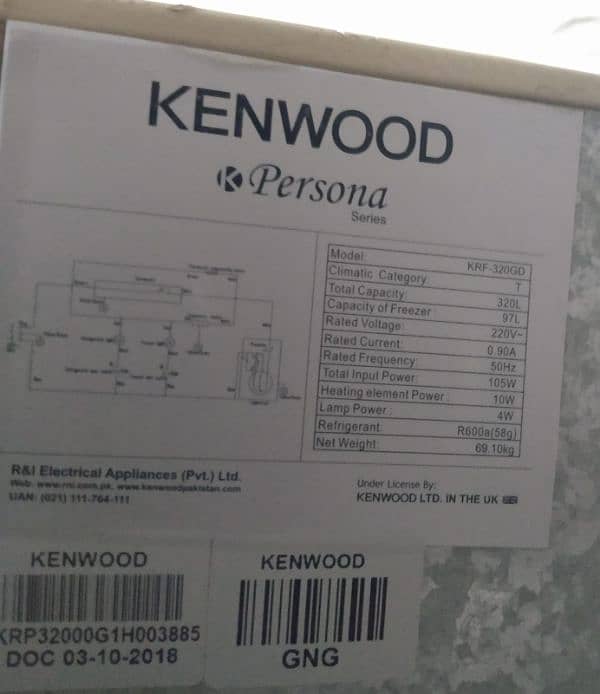 Kenwood persona series Glass door 5