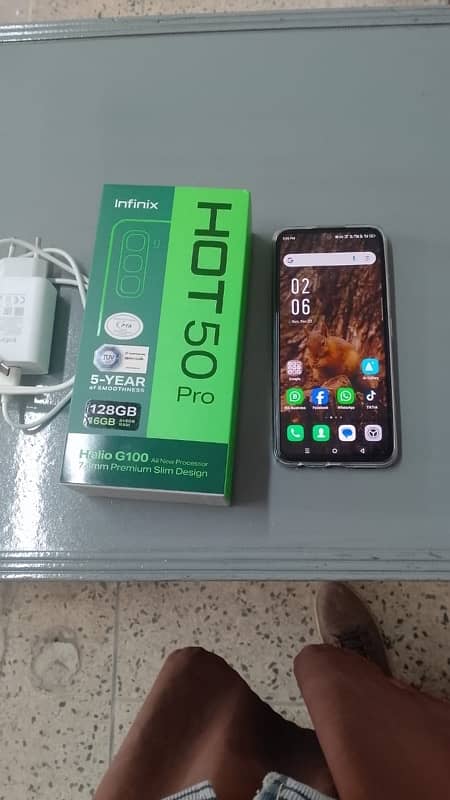 Infinix hot 50 pro 8/128 1