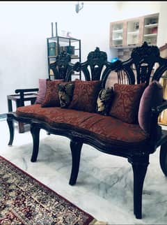 sofa set antique sheesham wood