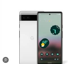 Google pixel 6a white color 6/128