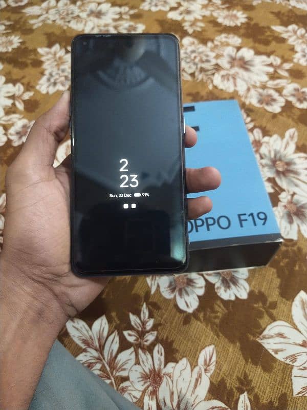 My oppo F19 6+6/128 sale 3