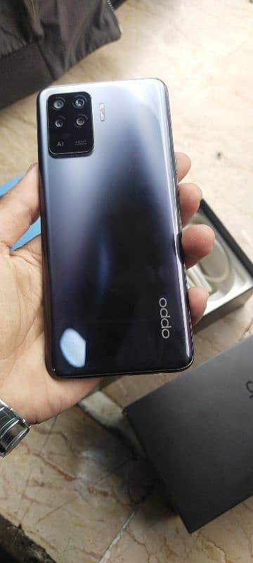 oppo f19 pro 8+128 with box charge 1