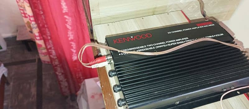 original japnse Kenwood car amp 2