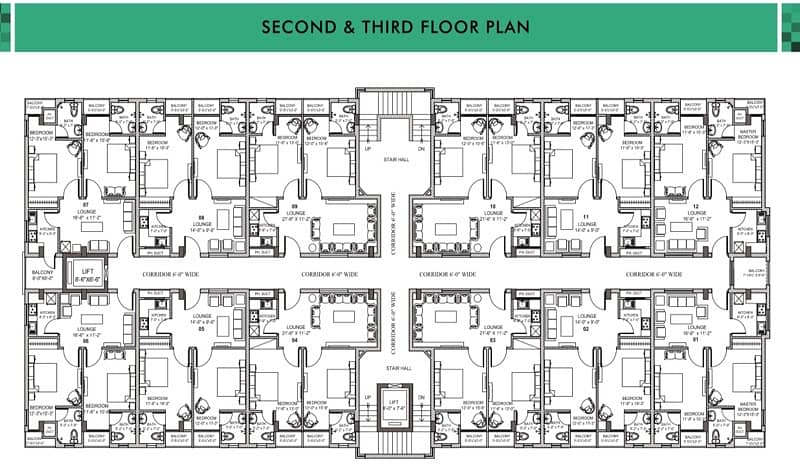 Corner View 2 Bed Flat for Sale Prime Location 4