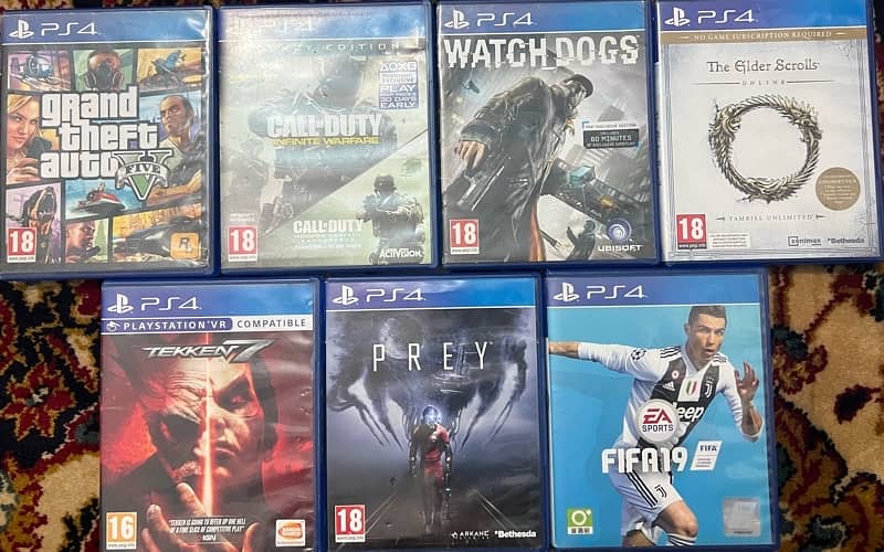 PS4 GAMES for SALE 1