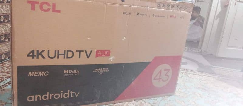 TCL 4K LED 43 inch 7