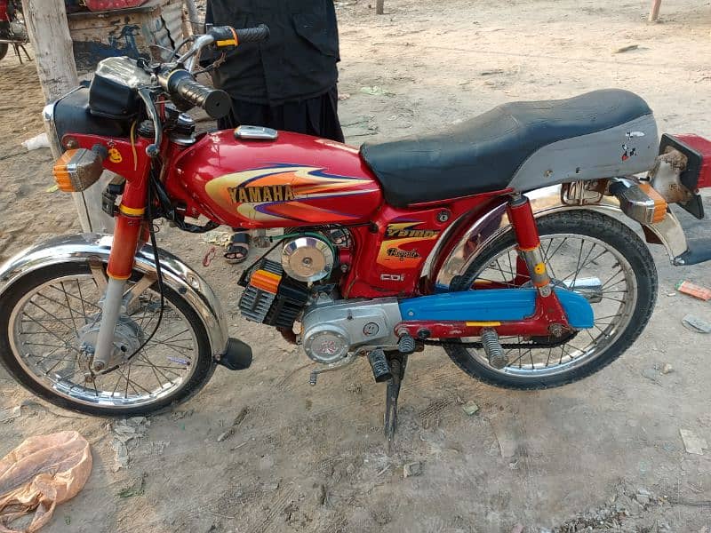 Yamaha bike model 2002 Quetta Number 0