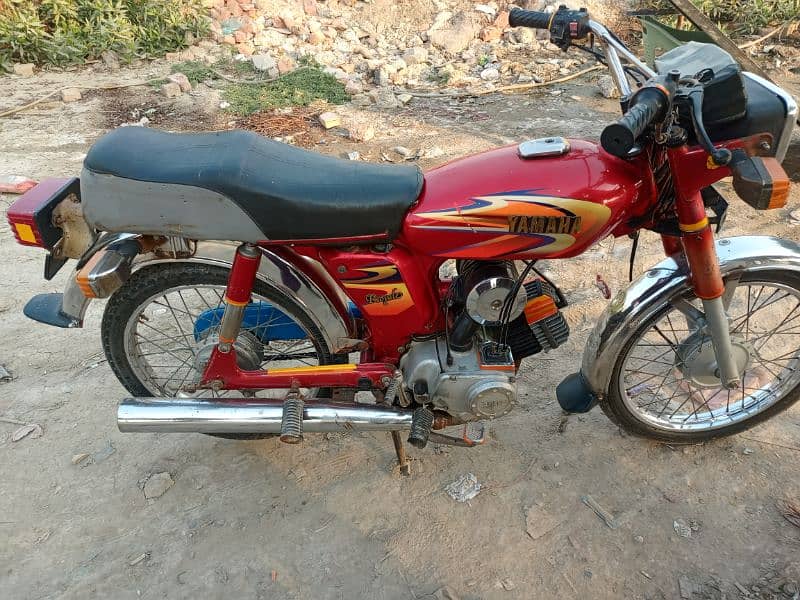 Yamaha bike model 2002 Quetta Number 2