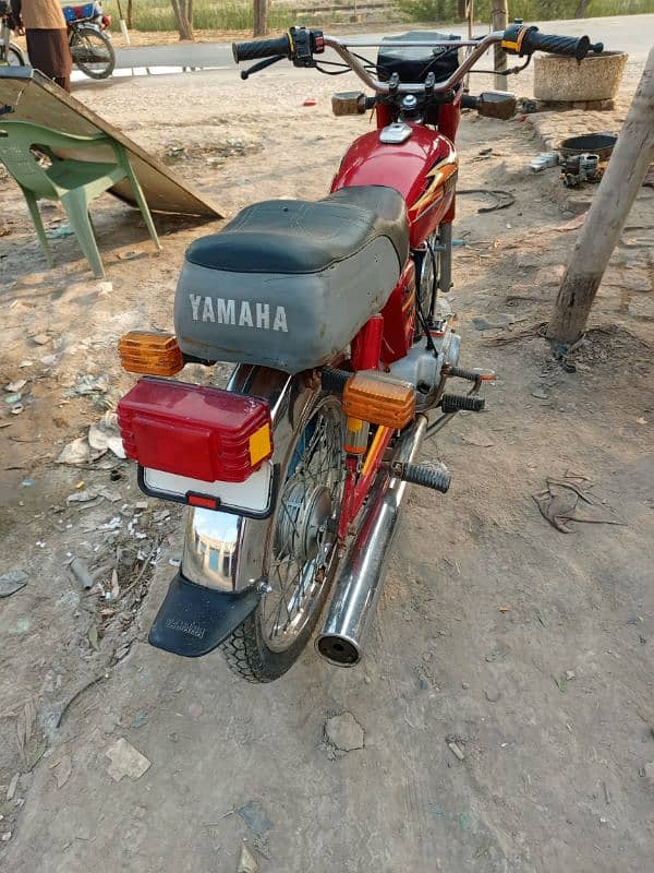 Yamaha bike model 2002 Quetta Number 3