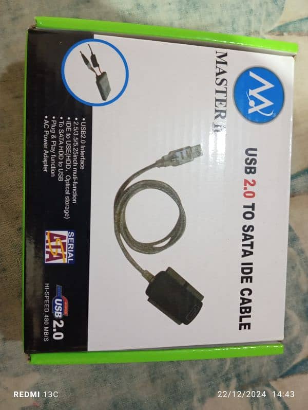 usb 2.0 to SATA ide cable 0