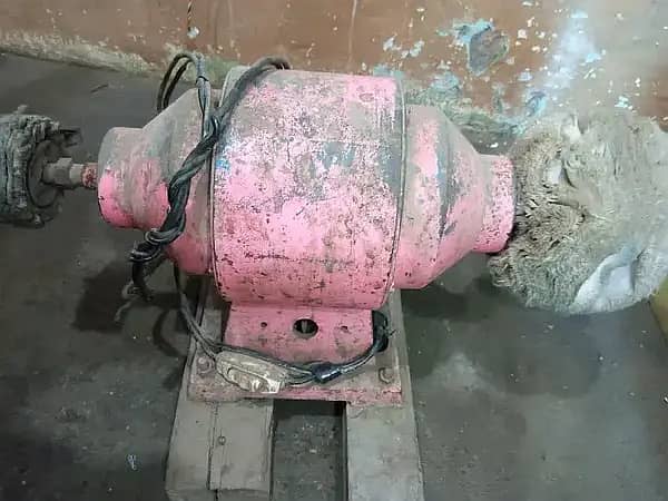 Buff machine grinder original copper 1