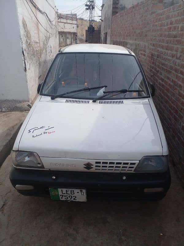 Suzuki Mehran VX 2012 0