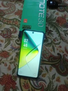 Infinix note30 full box just back change . . .