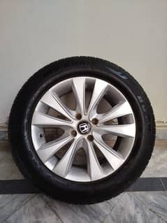 15 inch alloy rims with tyres for sale.