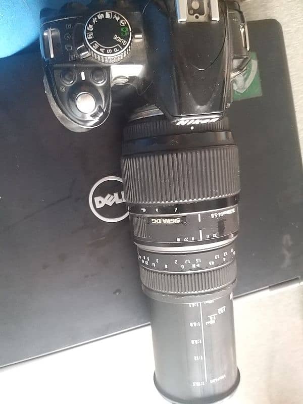 Nikon D3100 with 70 300mm lens, Exchange possible with Mobile 3