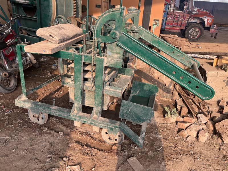 Block Machine with Concrete Mixers 6