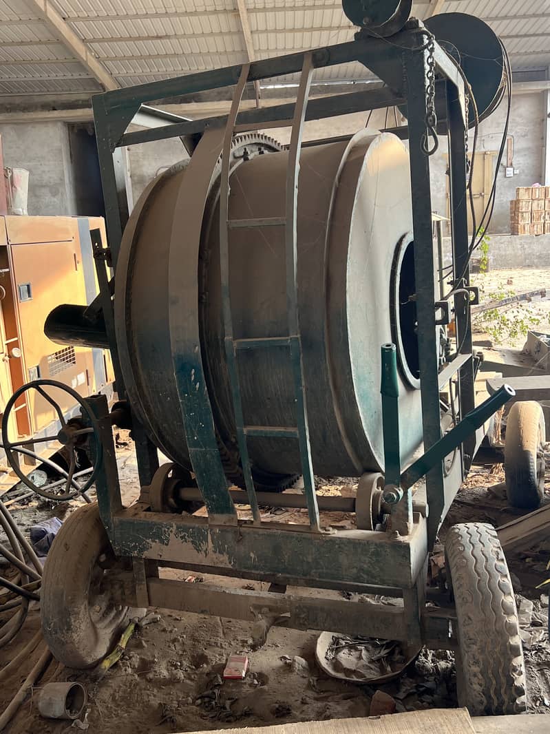 Block Machine with Concrete Mixers 9