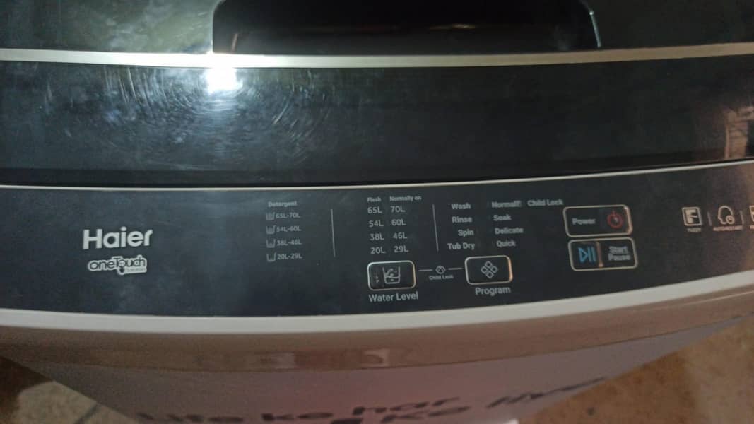 Haier Automatic Washing Machine New (Without Warrenty Card And Box) 2