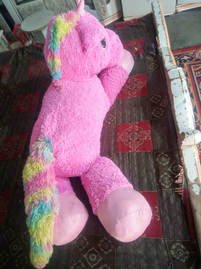 Unicorn  Pink 4ft 1